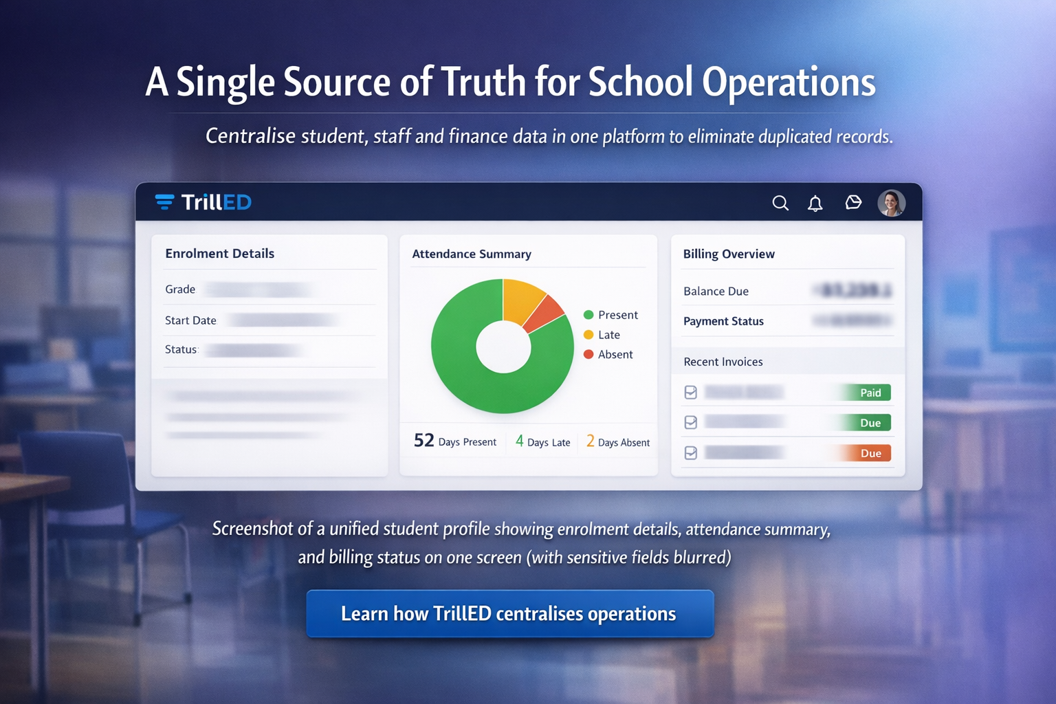 A Single Source of Truth for School Operations