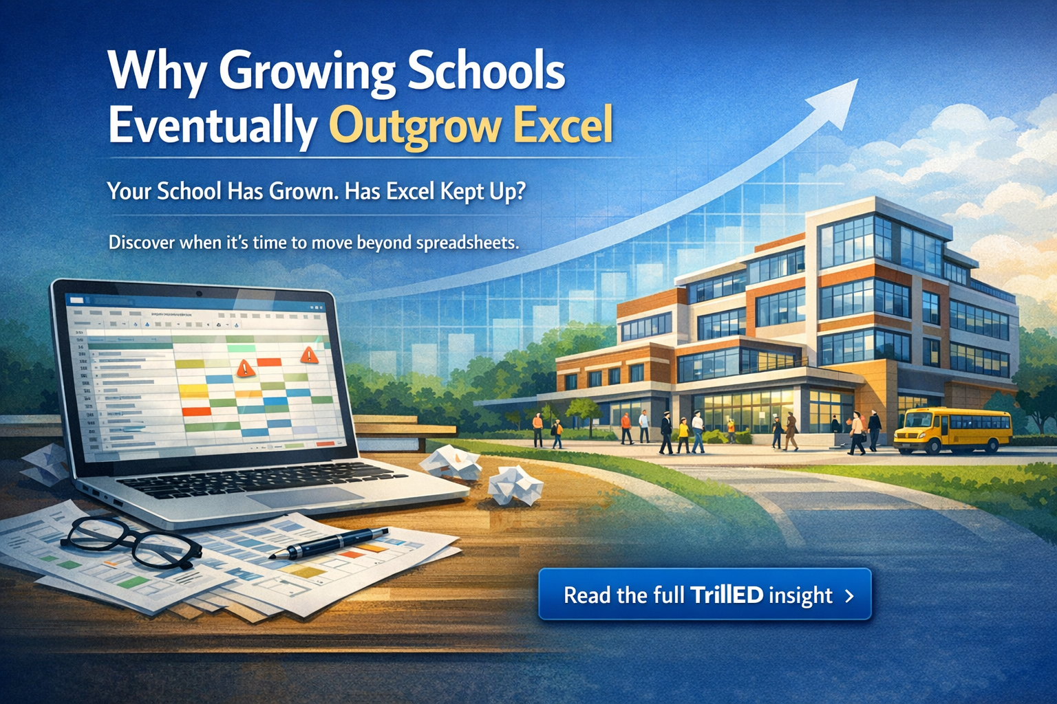 Why Schools Outgrow Excel for School Management Operations